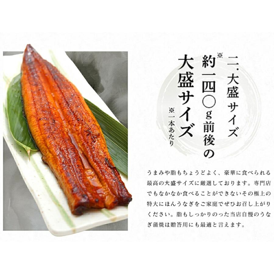 200個限定 新仔にほんうなぎ蒲焼き 約140g×2尾 280g前後 お歳暮 ギフト 