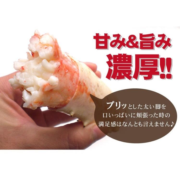 かに カニ 蟹 たらば タラバガニ 特大タラバ蟹脚(船内ボイル 船内冷凍) 総重量1.6kg(グロス800g×2) 足 魚介類 海産物｜masuyone｜04