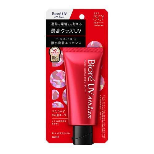 送料無料 花王 ビオレ UV アスリズム プロテクトエッセンス 70g 日やけ止め 化粧下地 UVケア 顔 ボディ用 4901301431073 耐水 SPF50+/PA++++ ポスト投函（Yahoo!・マショウ）