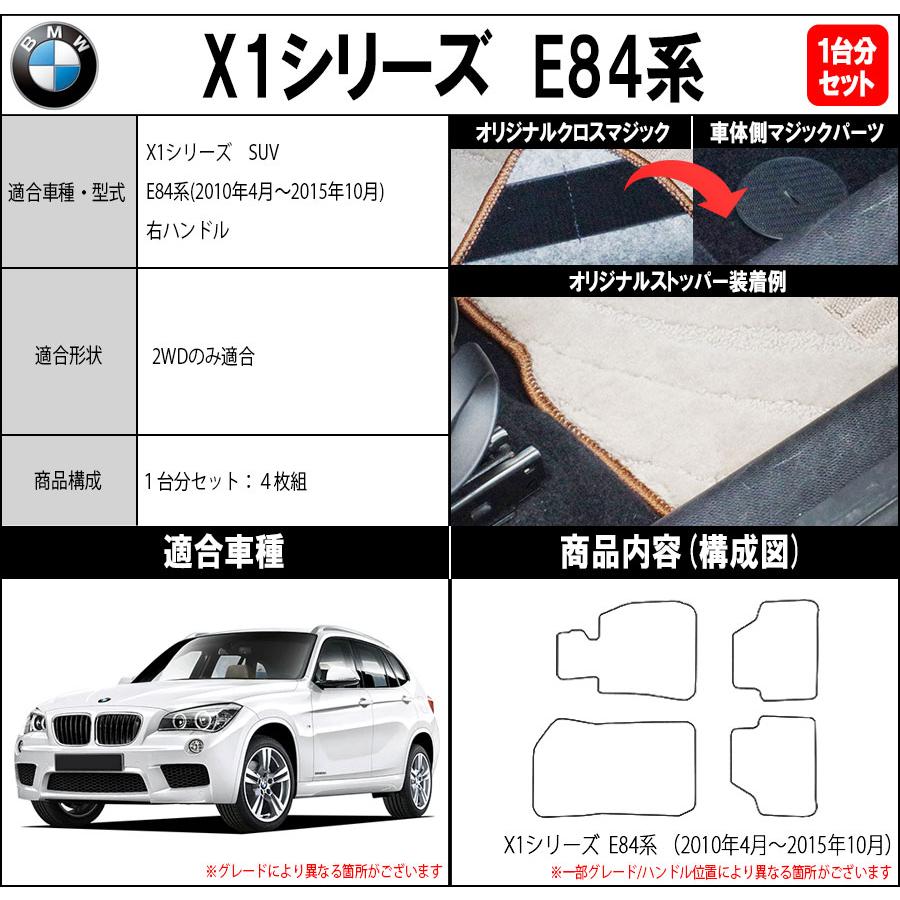 BMW 【ポイント5倍】BMW X1シリーズ E84系 SUV 1台分セット フロア