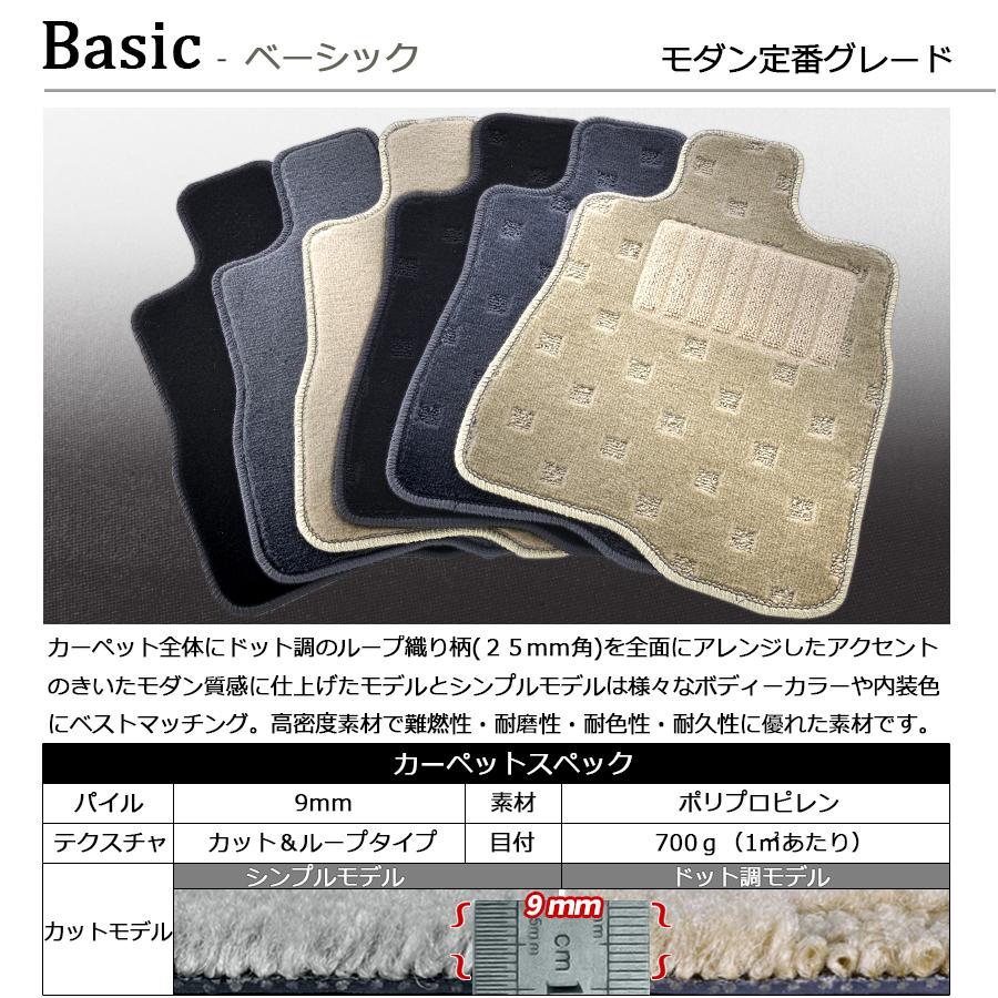 全品送料無料 ダッジ Dodge キャリバー Pm系 フロアマット カーマット 1台分 ラゲッジセット ベーシック シリーズ カー用品 フロアーマット 車種 専用 日本製 送料込 Www Intime Univ Org
