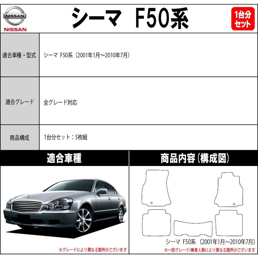 日産　F50 シーマ　中間ストレート　 シーマのシーマf50・フルスモ・中間ストレート・BOLD WORLD・エアサス