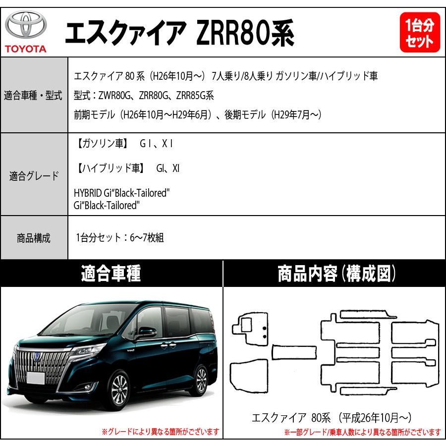 エスクァイア 【ポイント5倍】トヨタ TOYOTA ZRR80系 1台分セット 