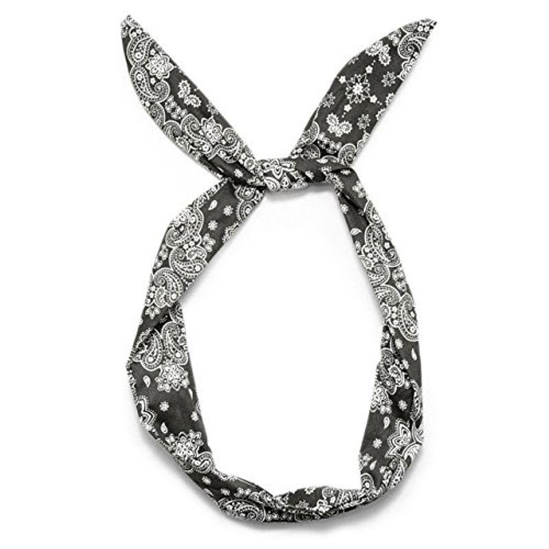 エムエイチエー M H A Style ヘアバンド レディース ワイヤー入り ペイズリー柄 バンダナ柄 ワイヤーカチューシャ 全 Vlogicinfo