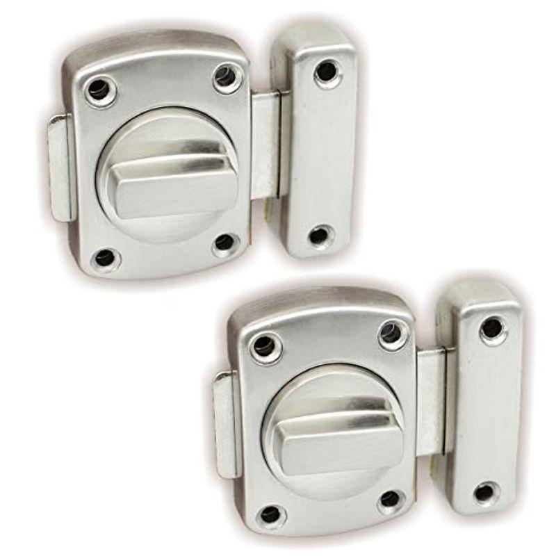 D Stone ドアロック 回転 内鍵 回転式 ドア 鍵 室内 カギ 後付け 施錠 扉 侵入防止 Mata Tabi 通販 Yahoo ショッピング