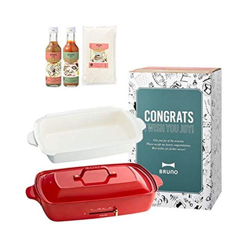 おしゃれ プレート4種 本体 サイズ グランデ ホットプレート ブルーノ Bruno たこ焼き クッキング Set Cooking 深鍋 平面 キッチン家電 Affaires Sociales Gouv Cg