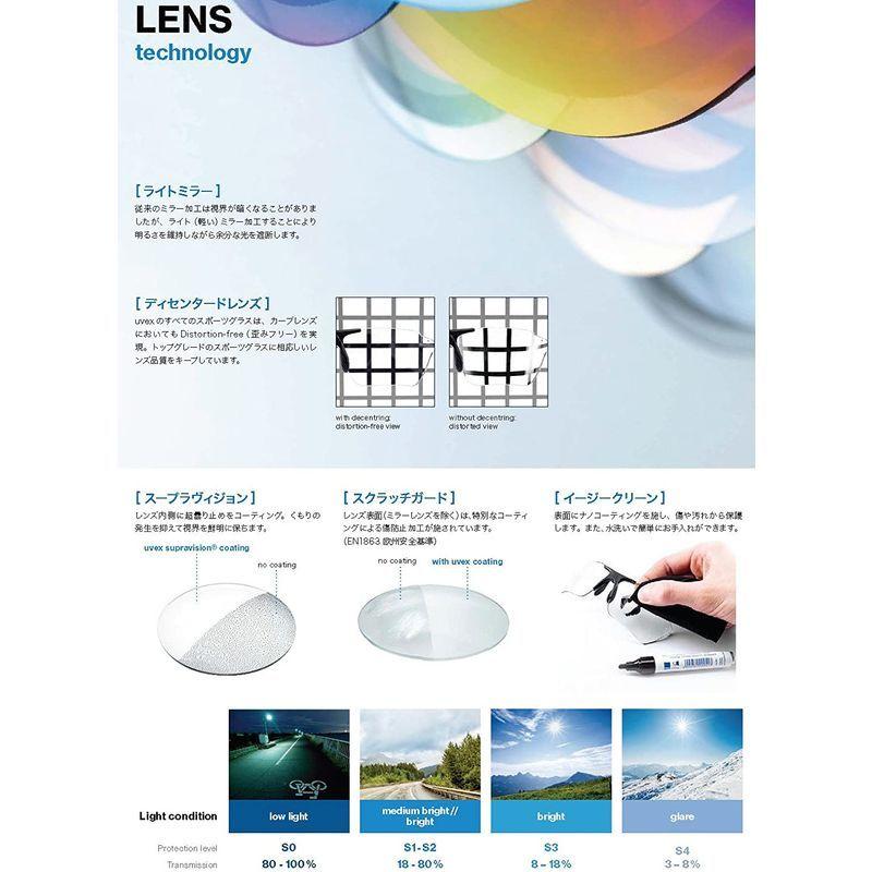 uvex(ウベックス) sportstyle 104 サングラス 5316018816 ホワイト ウベックス sportstyle サングラス ホワイト