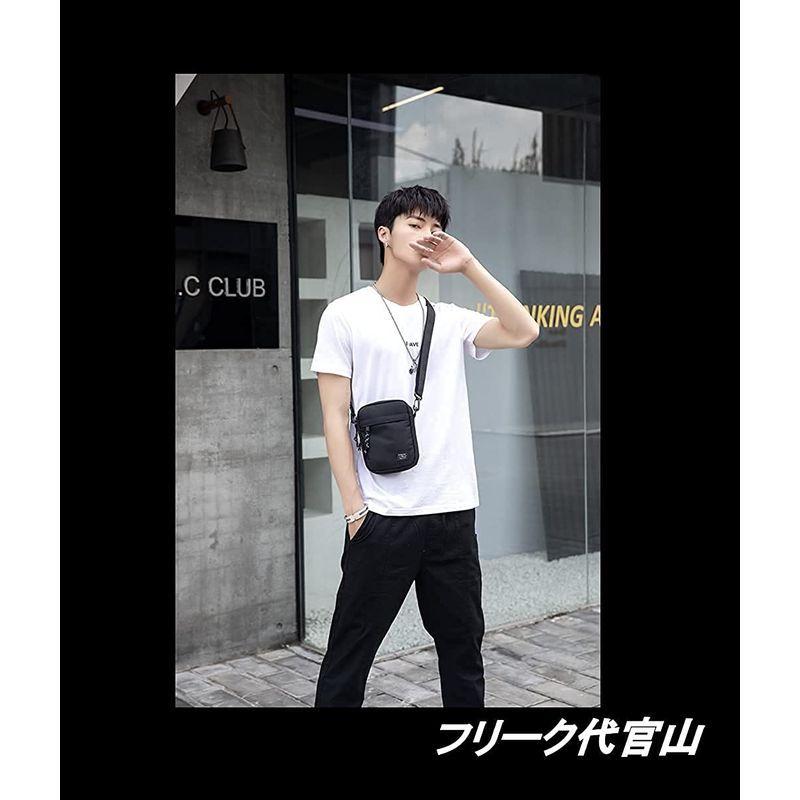 フリーク代官山 ミニ ショルダー バッグ 斜め掛け メンズ ポシェット サコッシュ 軽量 シンプル ウエスト ポーチ 黒 Mata Tabi 通販 Yahoo ショッピング