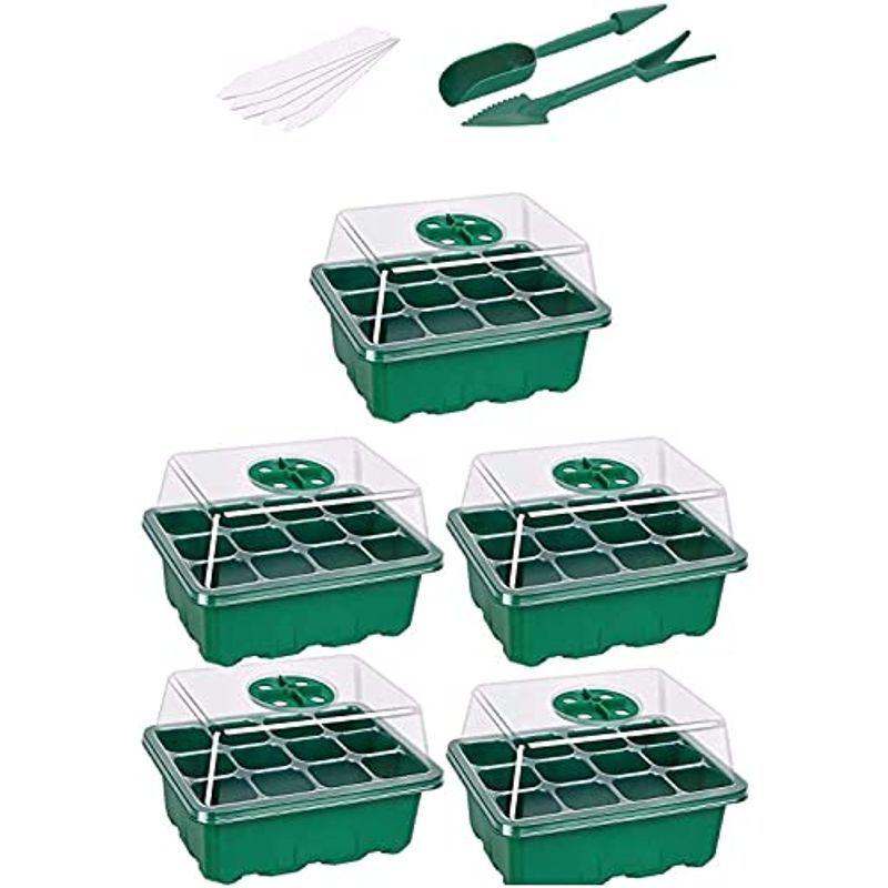 12穴 育苗ポット 育苗トレイ 育苗箱 種子トレイ 種まきハウス 苗箱 種まきポ 誠実 通気性 耐久性 便利性 発芽 育苗セット 透明カバー 園芸
