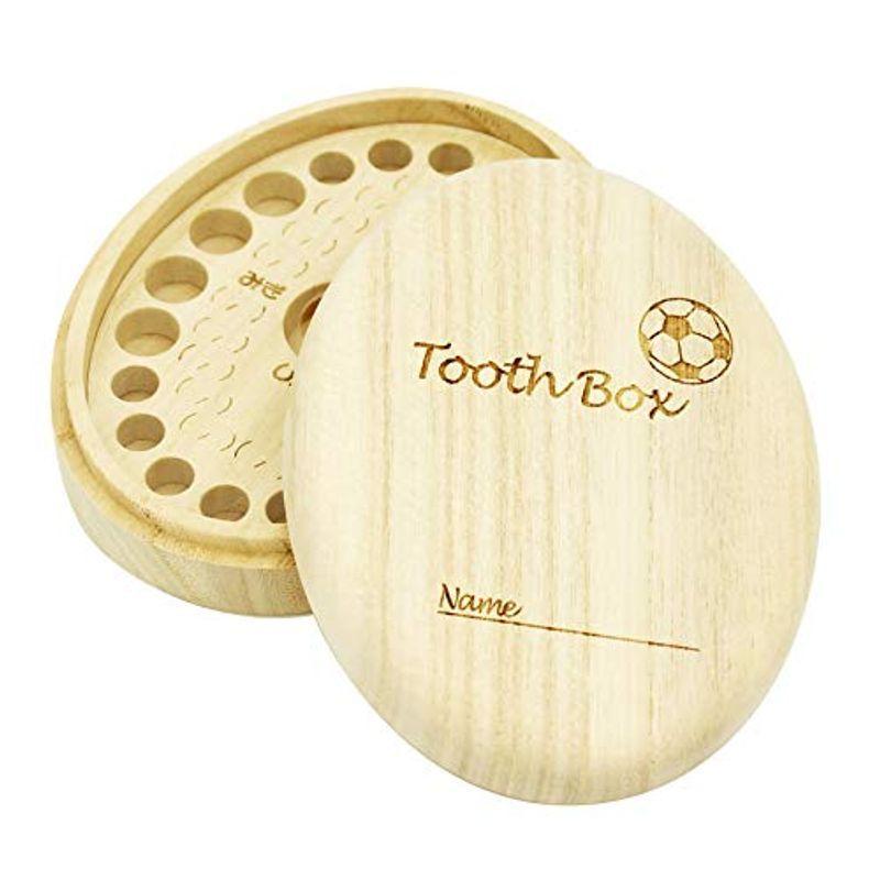 乳歯ケース 高級桐天然木使用 サッカーボール 乳歯ケース Aerzte Spezialisten De