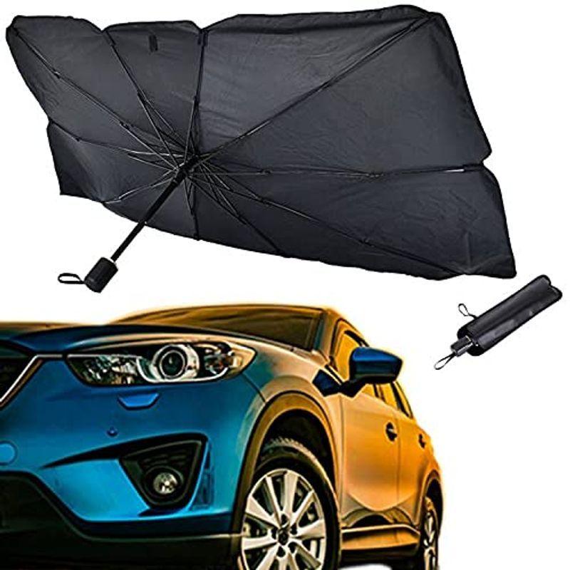 540円 別倉庫からの配送 車用 サンシェード 日よけ パラソル カーテン 傘
