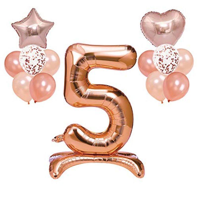 Mainiusi 数字バルーン 誕生日 飾り付け 番号 風船 パーティー飾り ローズゴールド バースデー 結婚式 記念日 プロポーズ お祝い Mata Tabi 通販 Yahoo ショッピング
