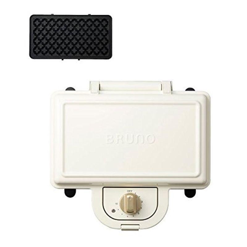 ブルーノ Bruno Bruno ホットサンドメーカー 耳まで焼ける 電気 電気 ワッフル プレート プレート セット