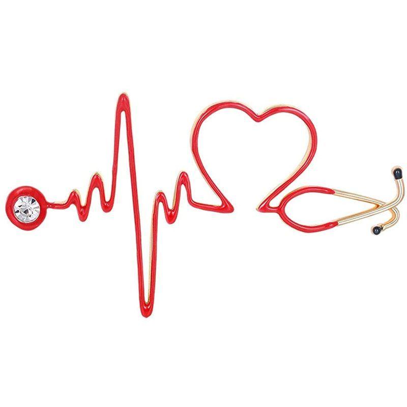 Blousehouse 制服小物 ブローチ コサージュ 個性 オリジナル 心電図型 胸飾り 服アクセサリー ピン ジュエリー 卒業式 入学式 Mata Tabi 通販 Yahoo ショッピング