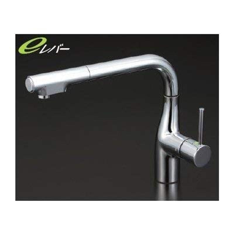 新発売 MATA-TABIKVK キッチン用シングルレバー式シャワー付混合栓 L型 e