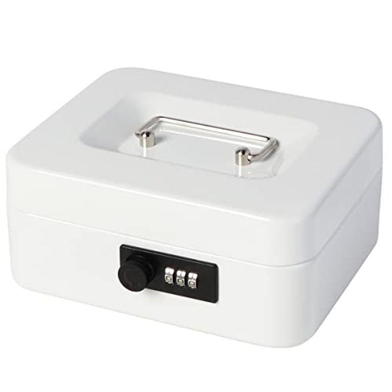 Lysmics 金庫 手提げ金庫 ダイヤル式 貯金箱 ミニ金庫 収納ボックス 家庭用 防犯 事務