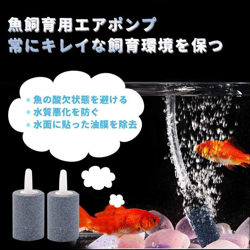 激安人気新品 Usb ポータブル エアーポンプ 3点セット エアーストーン エアーチューブ付属 携帯式 静音設計 エアレーション 熱帯魚水槽 釣り 観賞魚 Sakcc Ca