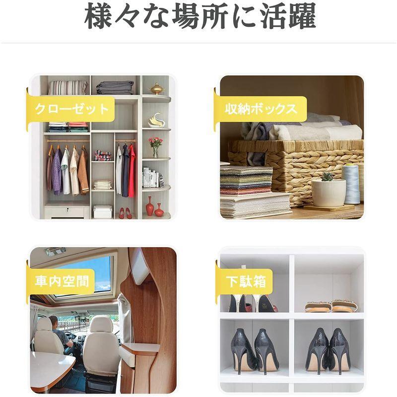 Vacplus 除湿剤 湿気取り 48シート入り 防カビ 強力乾燥剤 シートタイプ