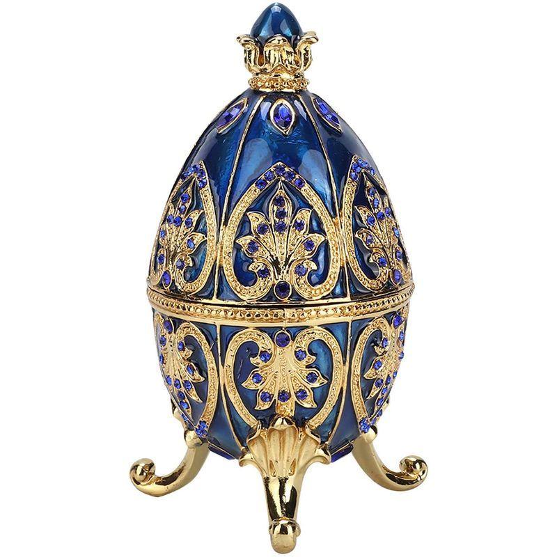 イースター 飾り パステルカラー ディスプレイ イースターエッグ リボンハンガー付き 6cm ピンクホワイト