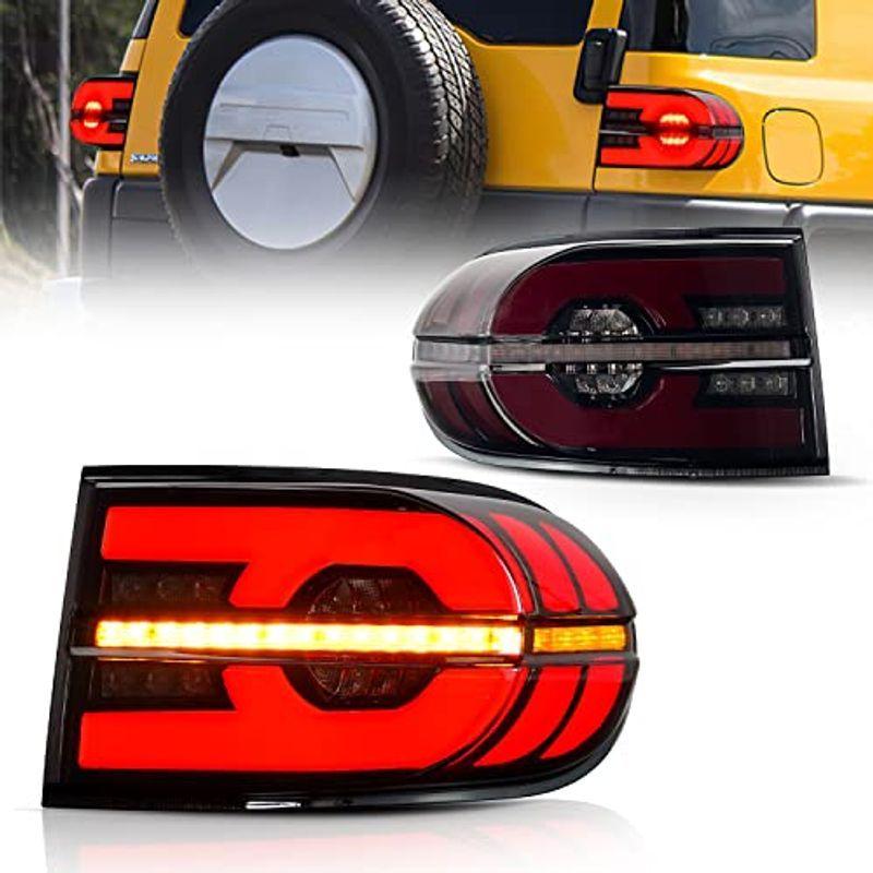 YUANZHENG トヨタ FJ クルーザー テールランプ 全LED テールライト