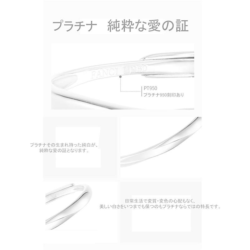 新しい Fancime プラチナ リング Pt950 メンズリング 調節可能 永遠の輝き ギフトボックス付 ギフトラッピング済 母の日 誕生日 記念 ネックレス ペンダント Oroagri Eu