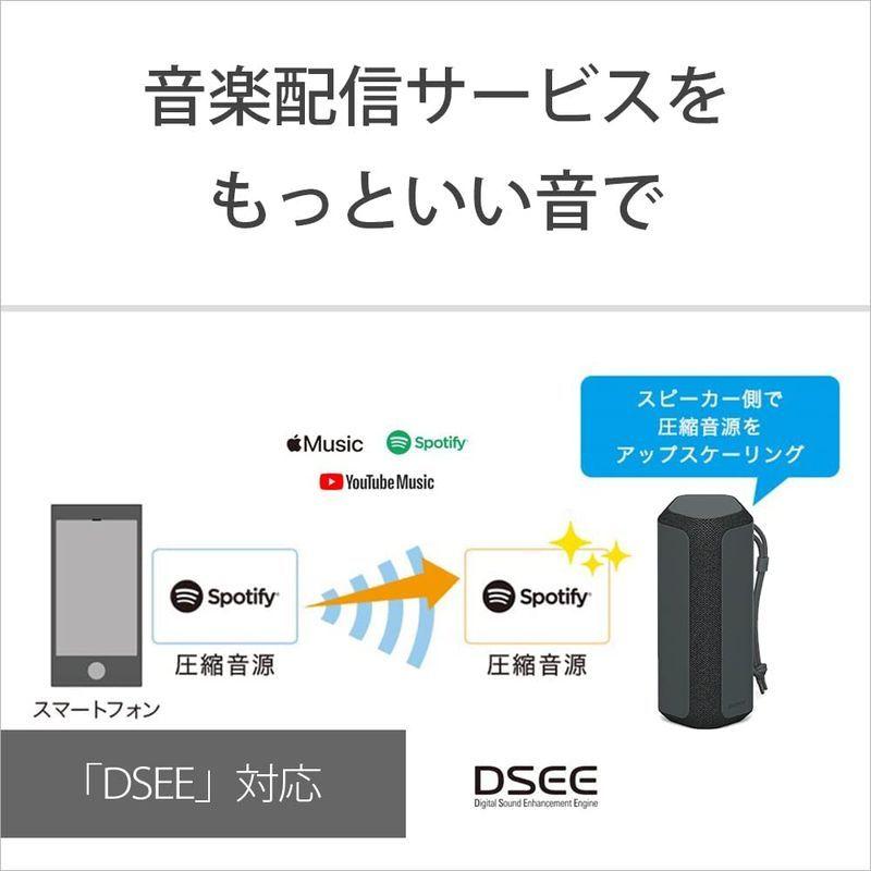 【２点セット】 ソニー ワイヤレススピーカー SRS-XE200 :防水 IP67/広いリスニングエリア/ハンズフリー通話/ロングバッテリー16時間/SRS 【2239124395】(12246円)