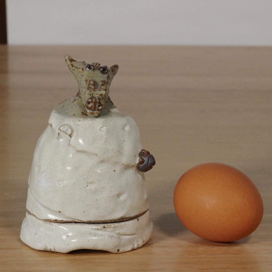 □陶器 干支 辰（たつ）□和食器 陶芸 美濃焼 陶器 粉引き 父に日 母の