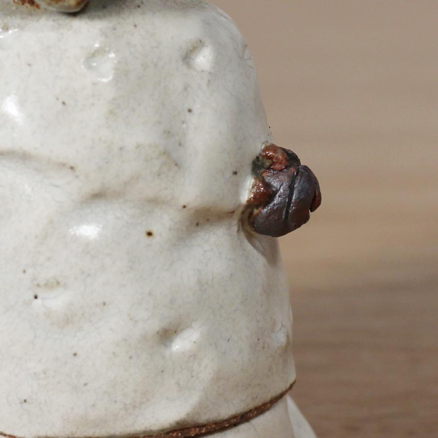 □陶器 干支 辰（たつ）□和食器 陶芸 美濃焼 陶器 粉引き 父に日 母の