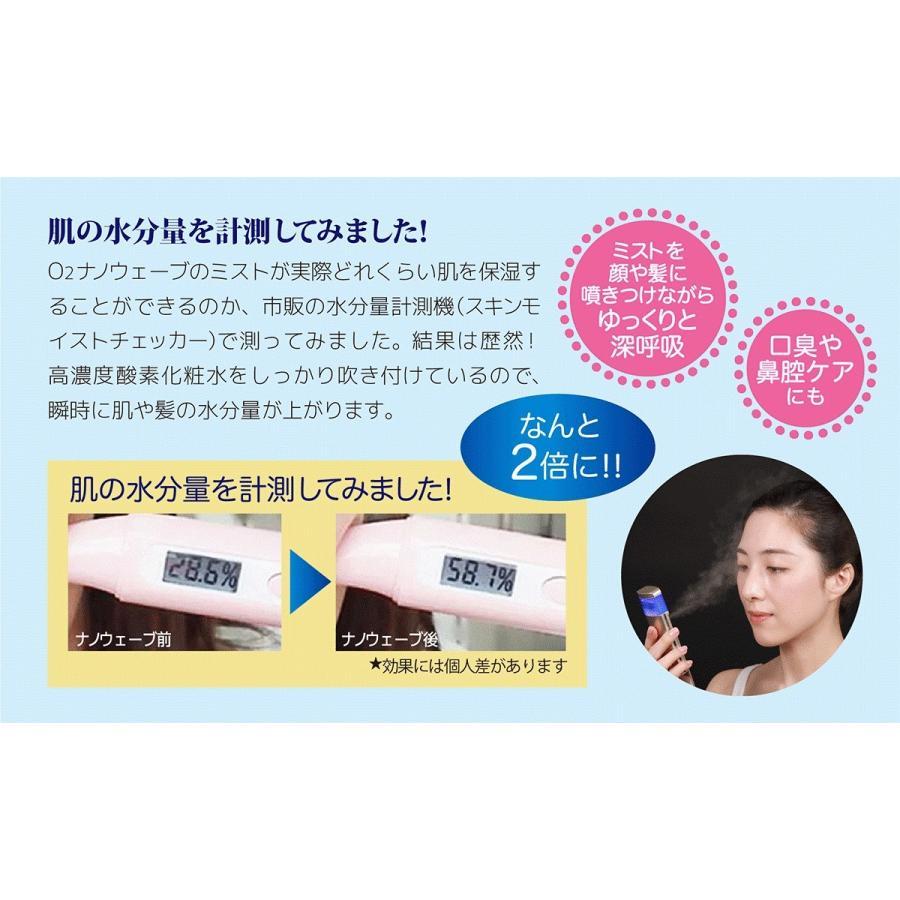 O2 nanowave (オーツーナノウェーブ) セット / 本体+専用酸素水2本入り