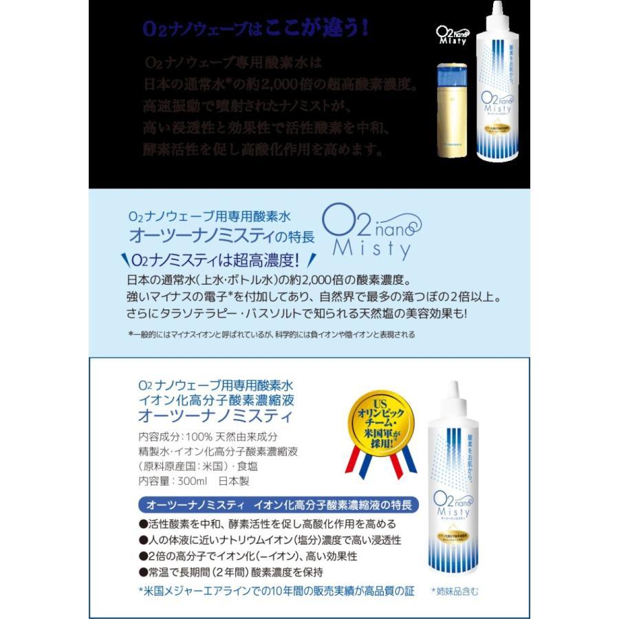 O2 nanowave (オーツーナノウェーブ) セット / 本体+専用酸素水2本入り