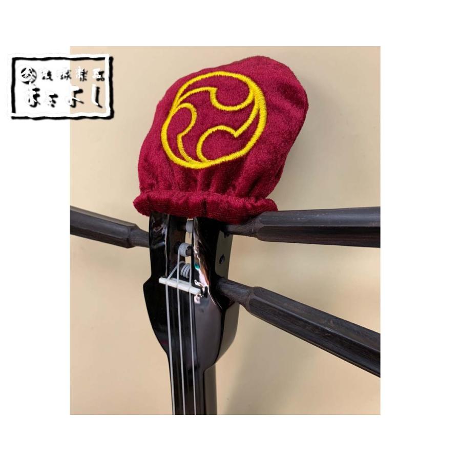 三線用 天キャップ （黒・エンジ） : 琉球楽器またよし Yahoo