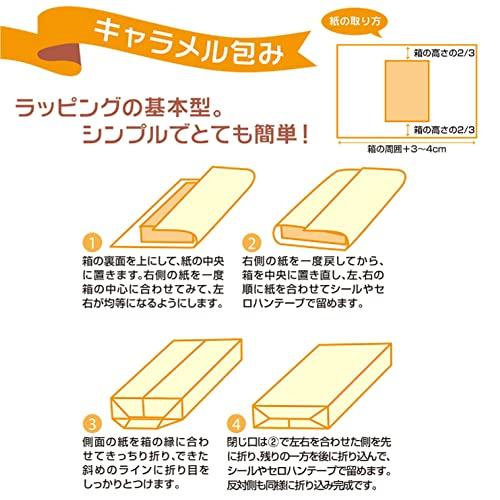 純正直営 ササガワ ラッピング用品 タカ印 クリスマス包装紙 ラッピングペーパー ノエルスフィア 全判 50枚 49-4060