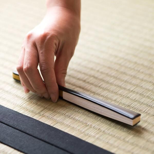 扇子 表千家用 6.5寸 男女兼用　お中元 茶道具 茶道 薄茶用 抹茶 ギフト プレゼント 贈り物 クリスマス |  | 02