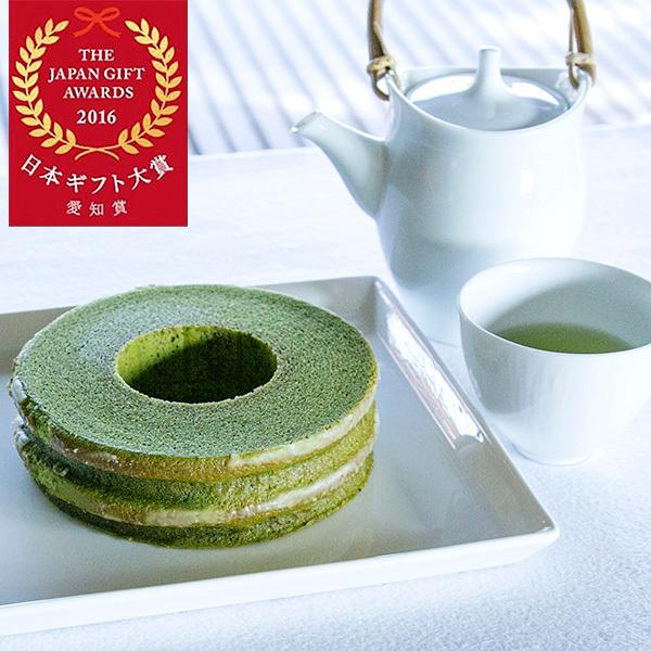 抹茶バウムクーヘンとお茶の詰合せ　お中元 抹茶 プレゼント お菓子 スイーツ ギフト 贈り物 お取り寄せ 洋菓子 内祝い お土産 帰省土産 クリスマス | 