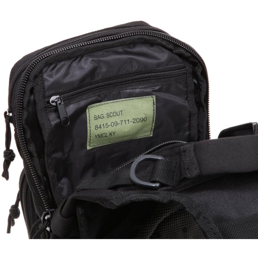 アメリカ軍偵察隊仕様 ワンショルダーバッグ ブラック ミリタリー仕様