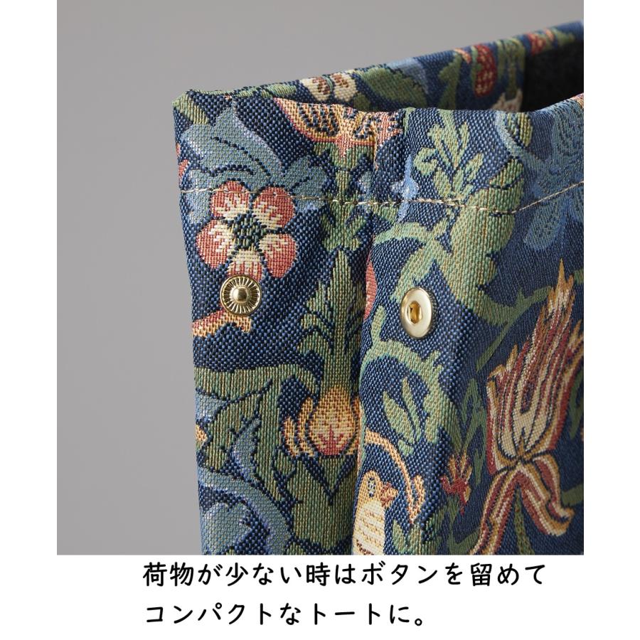 ヘニーベア トートバッグ ウィリアムモリス ゴブラン織 HENNEY BEAR 