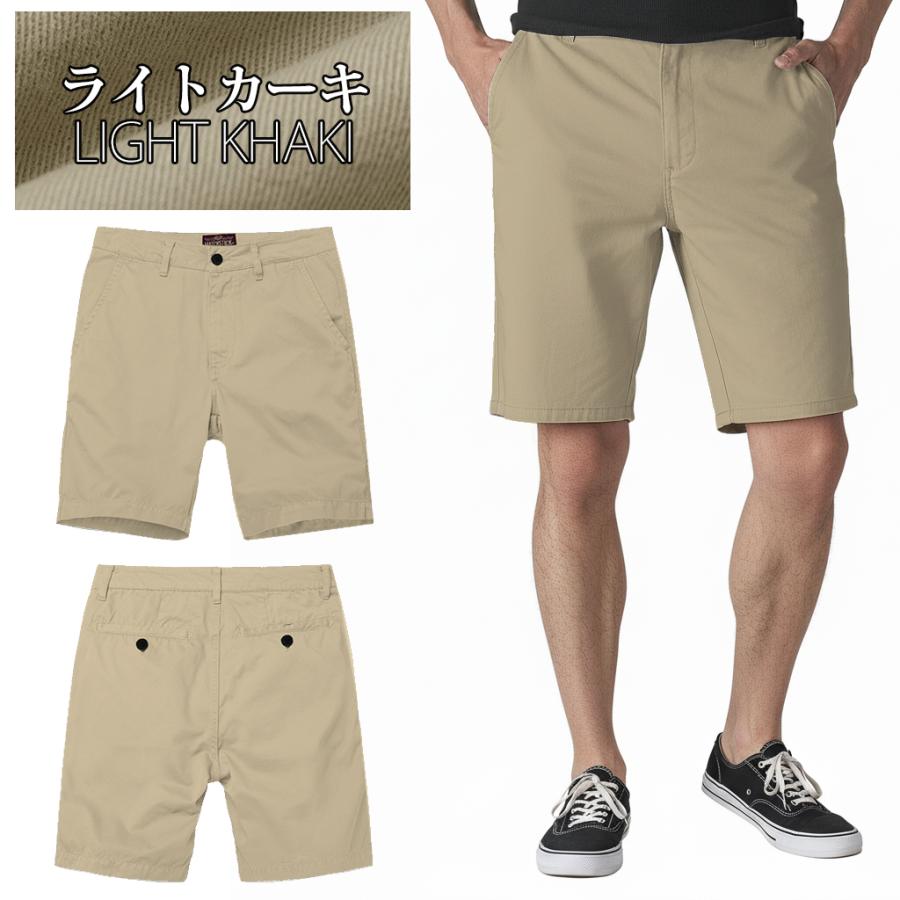 machatt チノハーフパンツ 2枚目1200円OFF ハーフパンツ メンズ ショートパンツ ストレッチ 伸縮