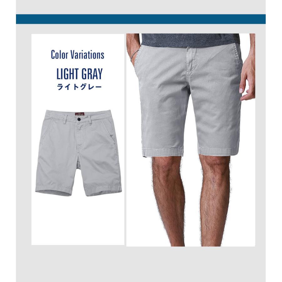 【ライトグレー】メランジハイパーストレッチショートパンツ 2枚目半額】ハーフパンツ メンズ ショートパンツ ストレッチ 伸縮 夏