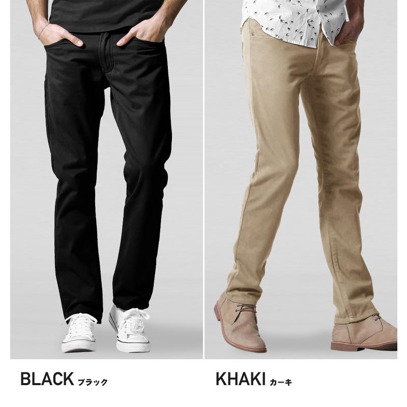 予約販売 チノパン メンズ 大きいサイズ スリム ストレート ロング
