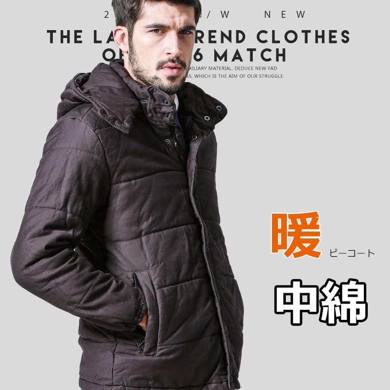 予約販売 コート 撥水加工 フード脱着 ジップアップ スクエア