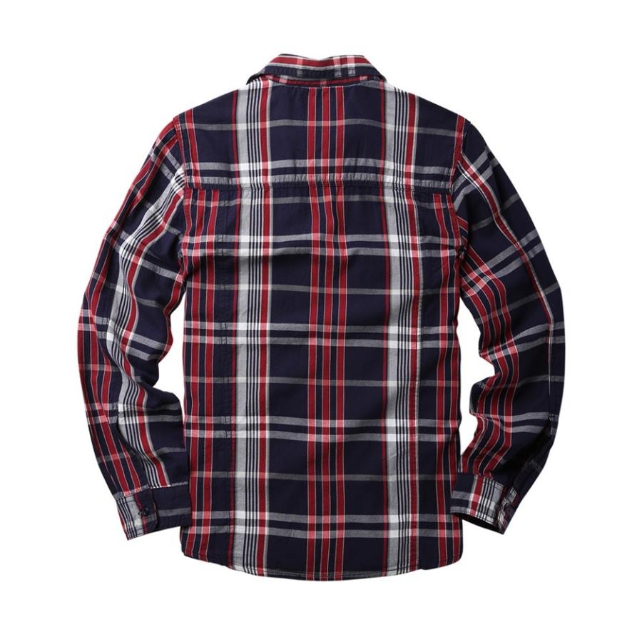 セール シャツ メンズ チェックシャツ 大きいサイズ コットンシャツ 