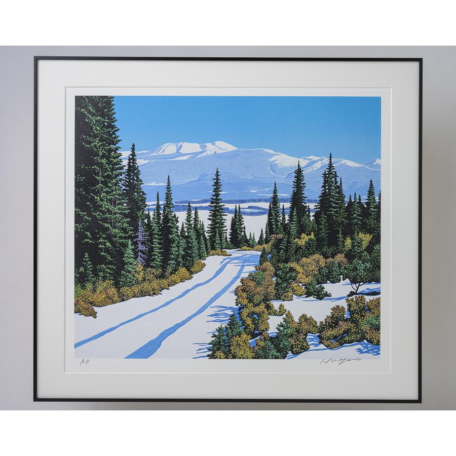 永井博「北海道三部作」公式ハイエンドレプリカ／針葉樹の森 : MATEC