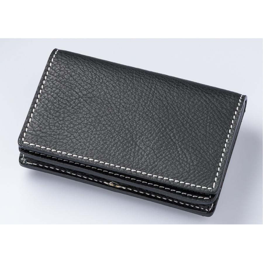 リサイクルレザー 名刺入れ ブラック : MATEC PRODUCTS STORE