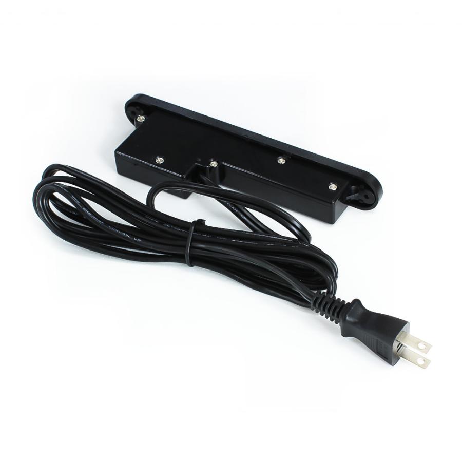 家具用コンセント/USBコンセントプラグ【ブラック】USBポート2口 AC