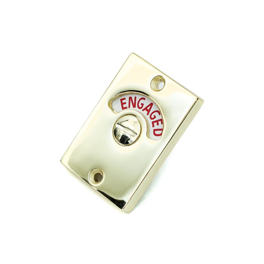 トイレ用表示錠 Key Lock Diy 鍵 スライド ドア リフォーム レトロ ロック おしゃれ キー 工具 数量は多 ラッチ アンティーク インテリア リノベーション