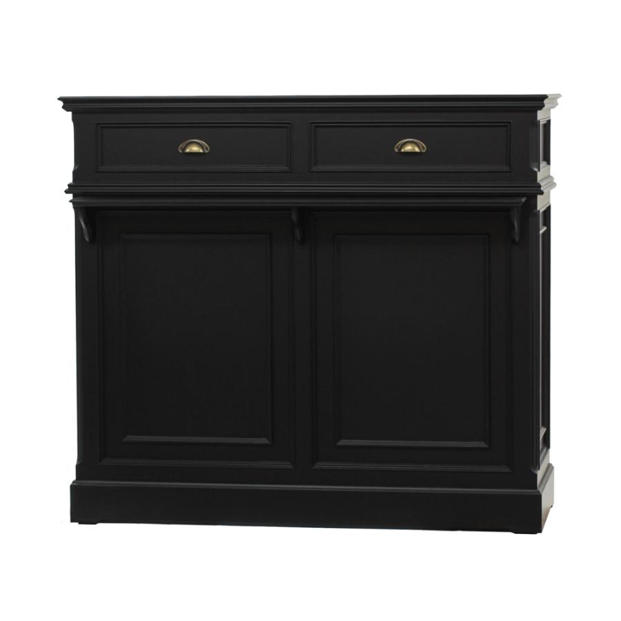 レセプションカウンター幅125【ブラック】受付カウンター 受付台