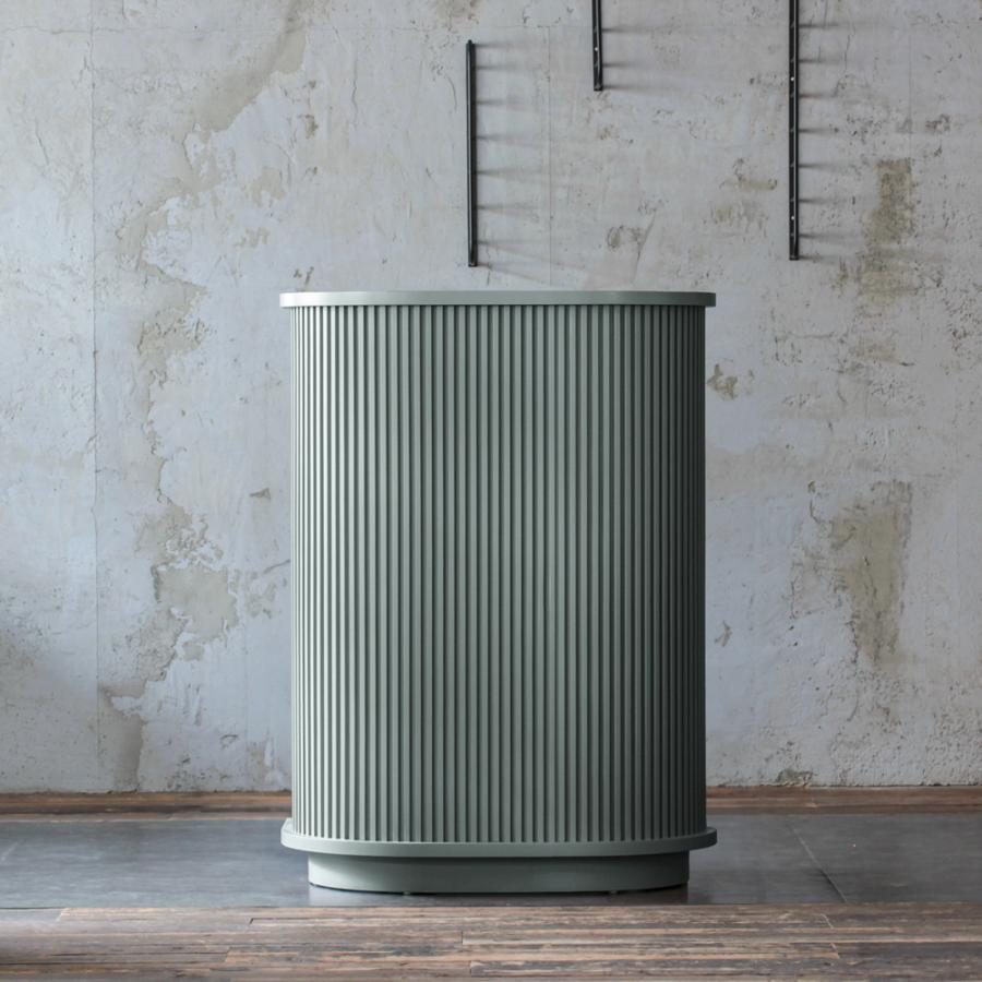 レジカウンターカミラ幅80【アッシュグリーン】受付カウンター 受付台