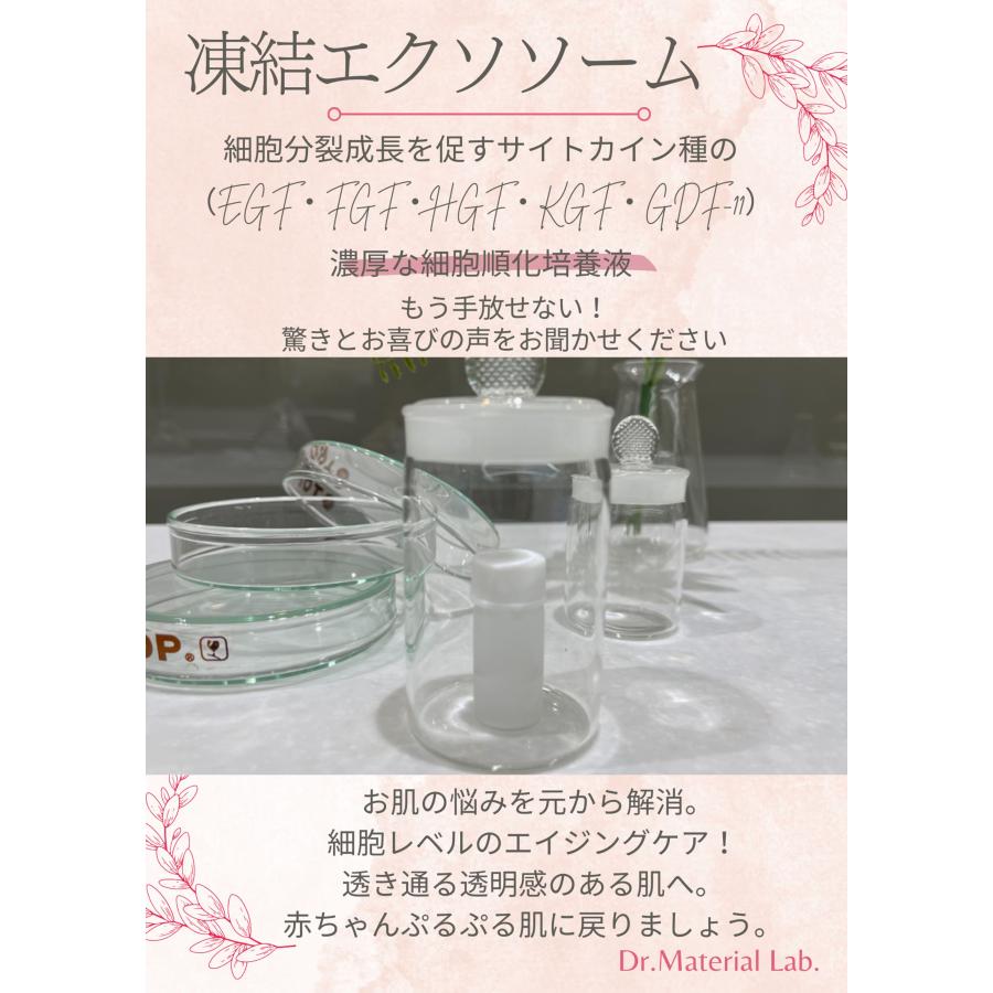 ヒトサイタイ血由来幹細胞エクソソーム 5ml : Dr.Material Lab. - 通販