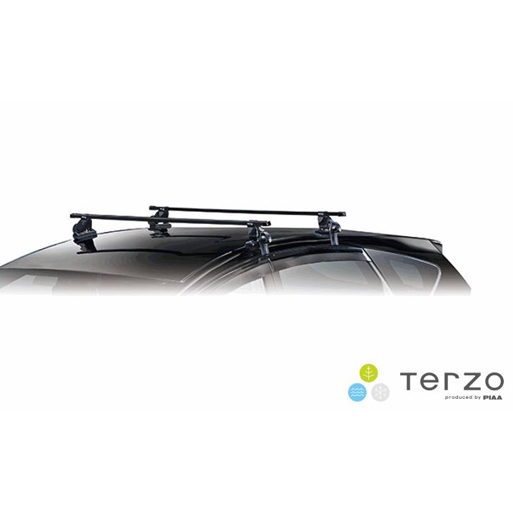 TERZO デリカD:2 MB15S ルーフキャリア フット＋バー＋取付金具