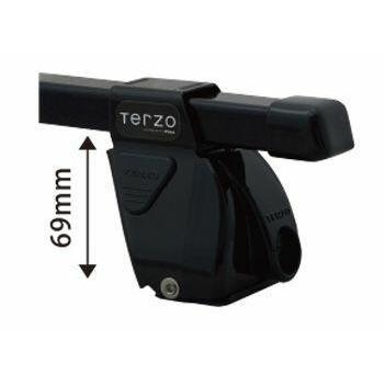 NV350キャラバン E26（ハイルーフのワイド幅） TERZO ルーフキャリア